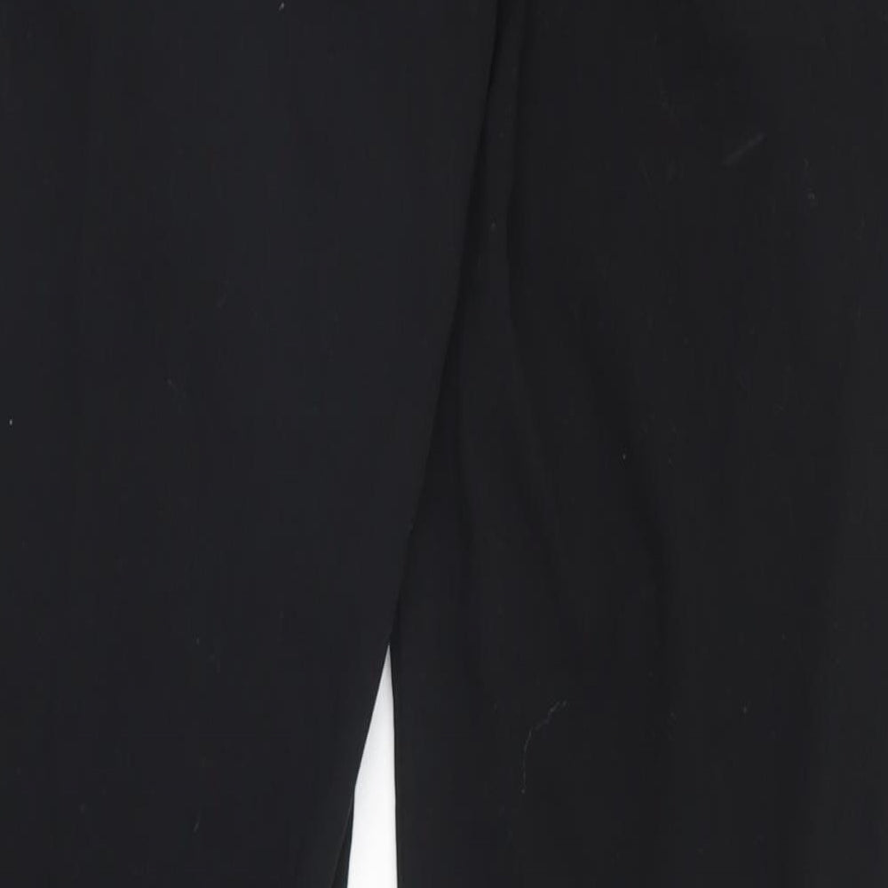 Womens UK Size 10 H&M Regular Fit  Black Trousers