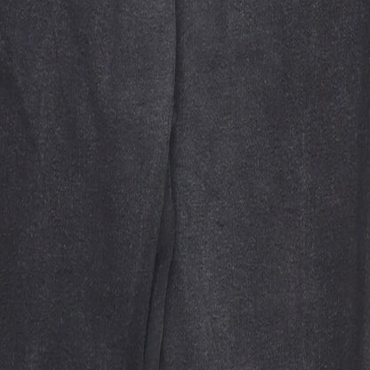 Denim & Co. Womens Grey   Straight Jeans Size 14 L26 in