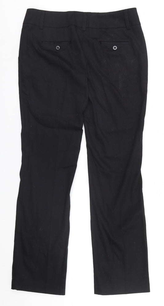 Womens UK Size 12 Clockhouse Regular Fit  Black Trousers