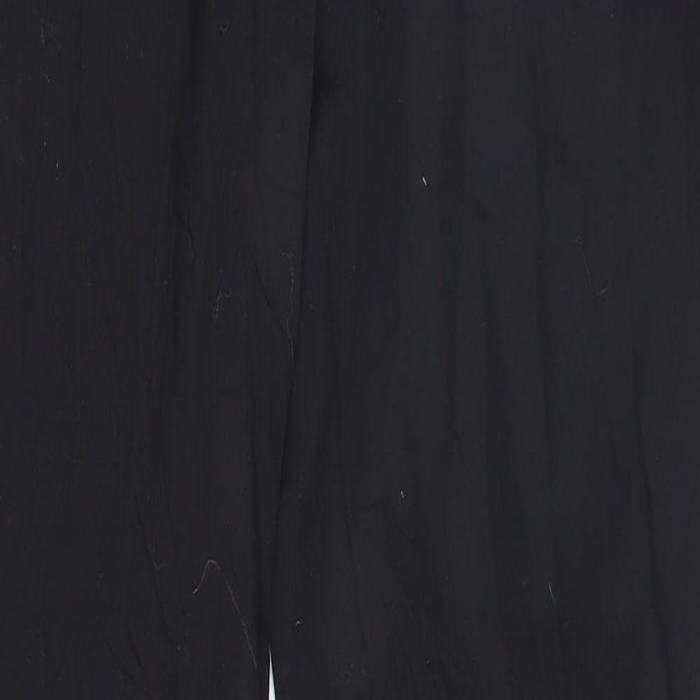 Womens UK Size 12 Clockhouse Regular Fit  Black Trousers