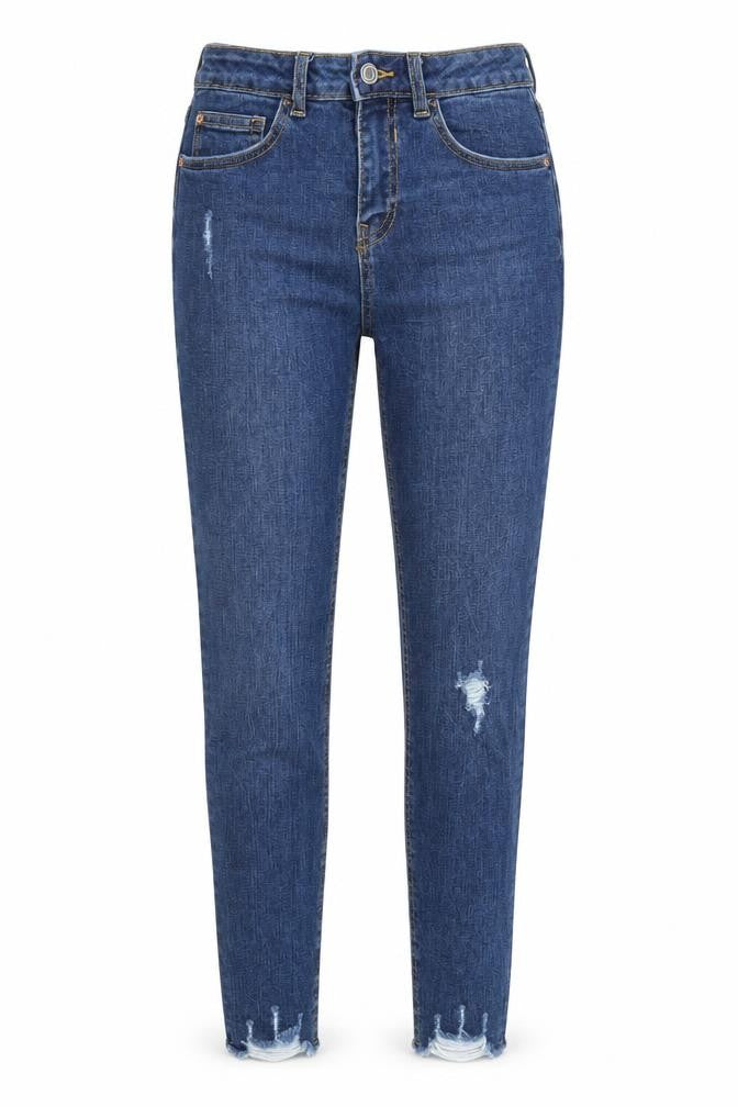 Womens UK Size 10 Denim & Co. Regular Fit Straight Blue Jeans