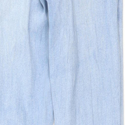Womens UK Size M Gina Tricot Regular Fit Skinny Blue Jeans