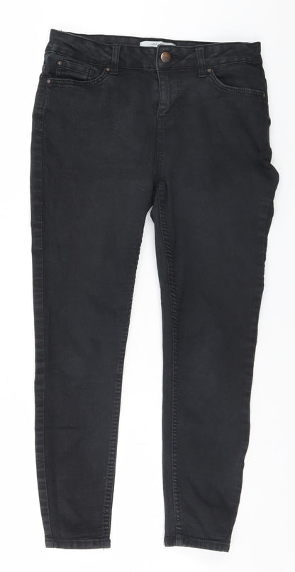New Look Womens Black   Skinny Jeans Size 10 L23 in