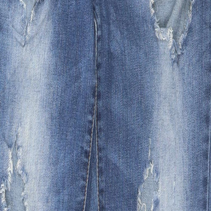 Bershika Womens Blue   Skinny Jeans Size 10 L30 in