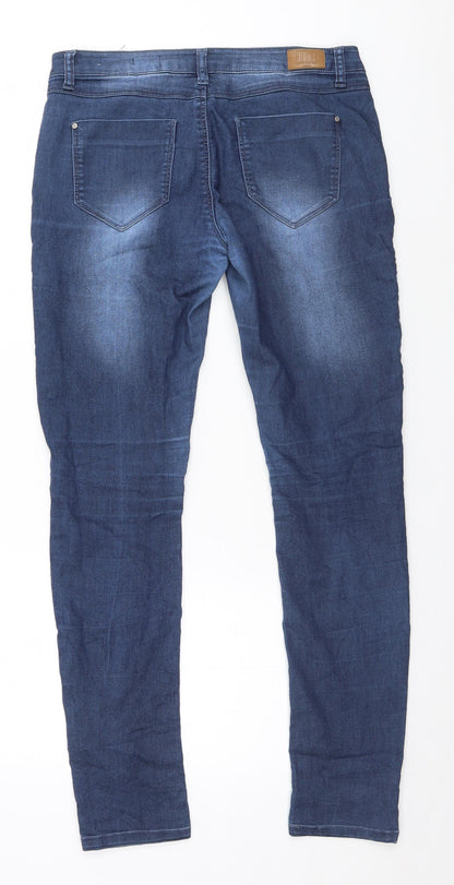 House Womens Blue   Skinny Jeans Size 12 L30 in