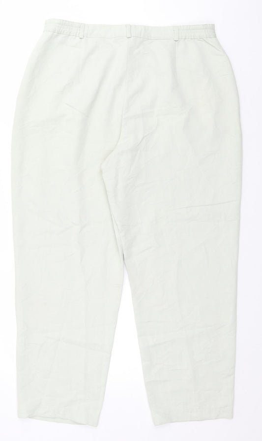 Blanche Womens Beige   Trousers  Size 22 L23 in