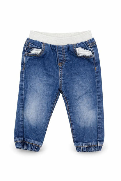 Matalan Baby Blue  Denim Jogger Jeans Size 9 Months