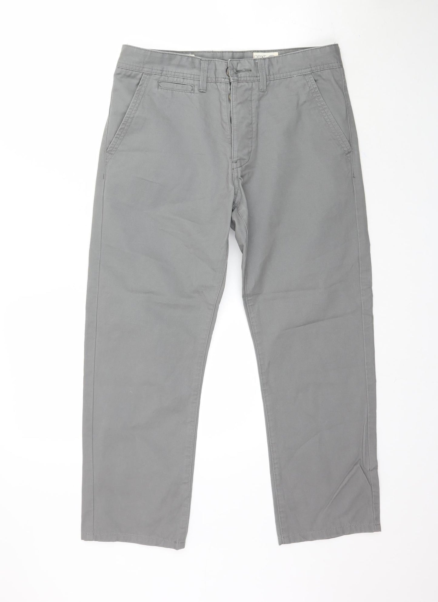 NEXT Mens Grey   Trousers  Size 30 L26 in
