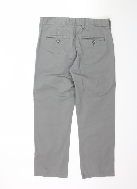 NEXT Mens Grey   Trousers  Size 30 L26 in