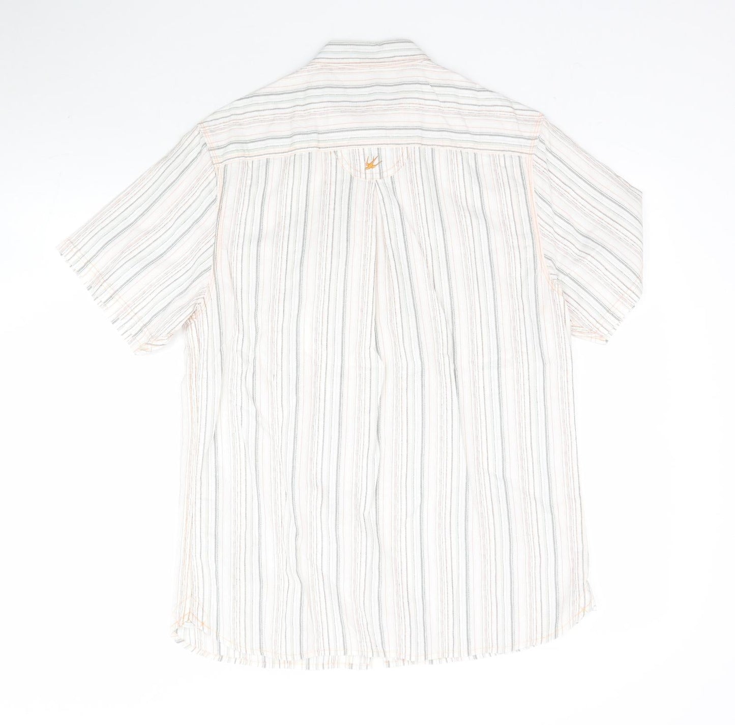 Mens UK Size S Debenhams Multicoloured  Button-Up Short Sleeve Casual Shirt