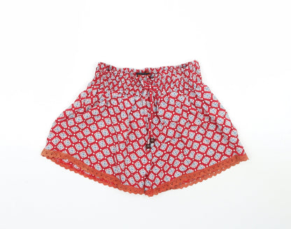 Cactus Club Girls Red    Shorts Size M