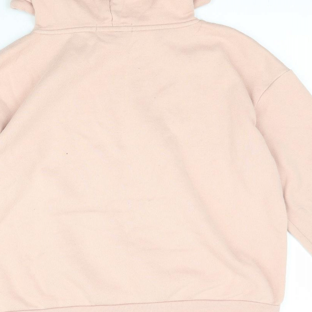 Primark Womens Pink   Pullover Hoodie Size XS  - Think Happy