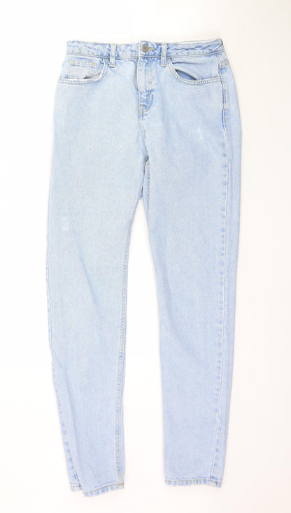 Primark Womens Blue  Denim Skinny Jeans Size 6 L31 in