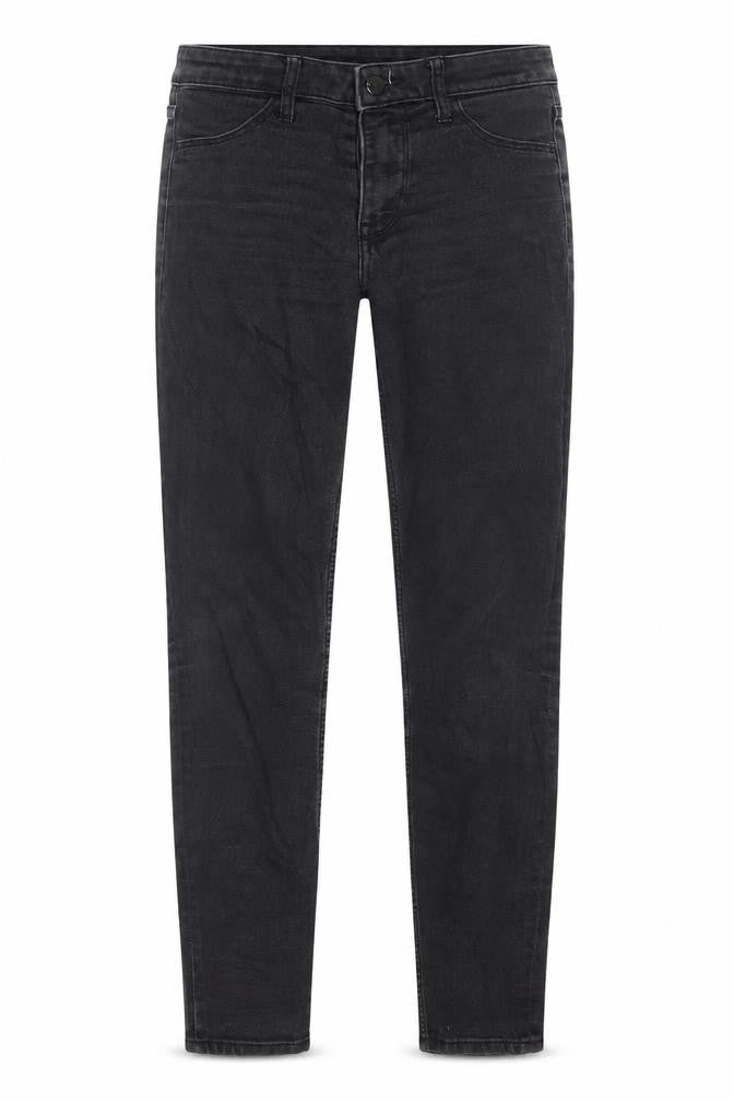 Womens Black  Denim Skinny Jeans Size 26 in L28 in