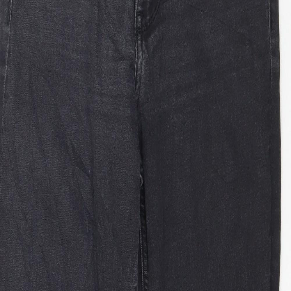 Womens UK Size 26 in Preworn Regular Fit Skinny Black Jeans