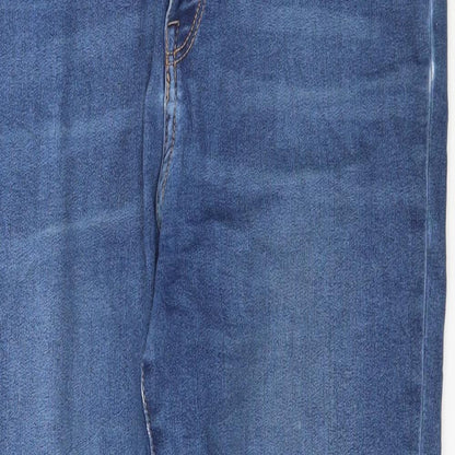 & Denim Womens Blue  Denim Skinny Jeans Size 33 in L30 in