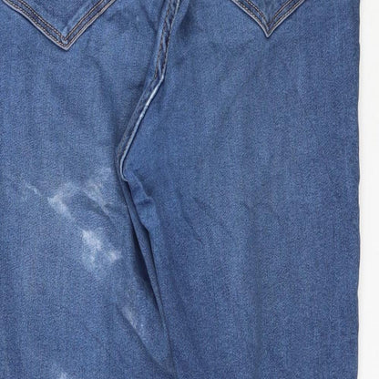 & Denim Womens Blue  Denim Skinny Jeans Size 33 in L30 in