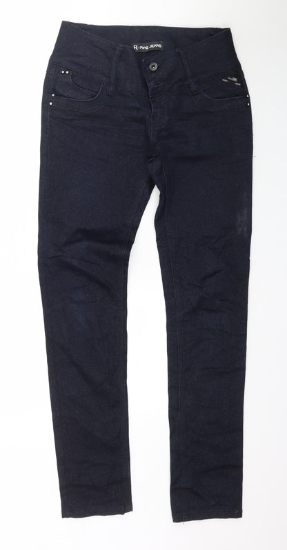R-Ping Womens Blue  Denim Skinny Jeans Size 30 in L34 in
