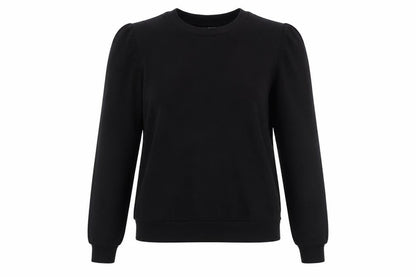 Womens UK Size M Divided Black Pullover Sweatshirt