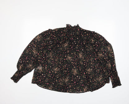 Womens UK Size 8 New Look Multicoloured Tunic Blouse