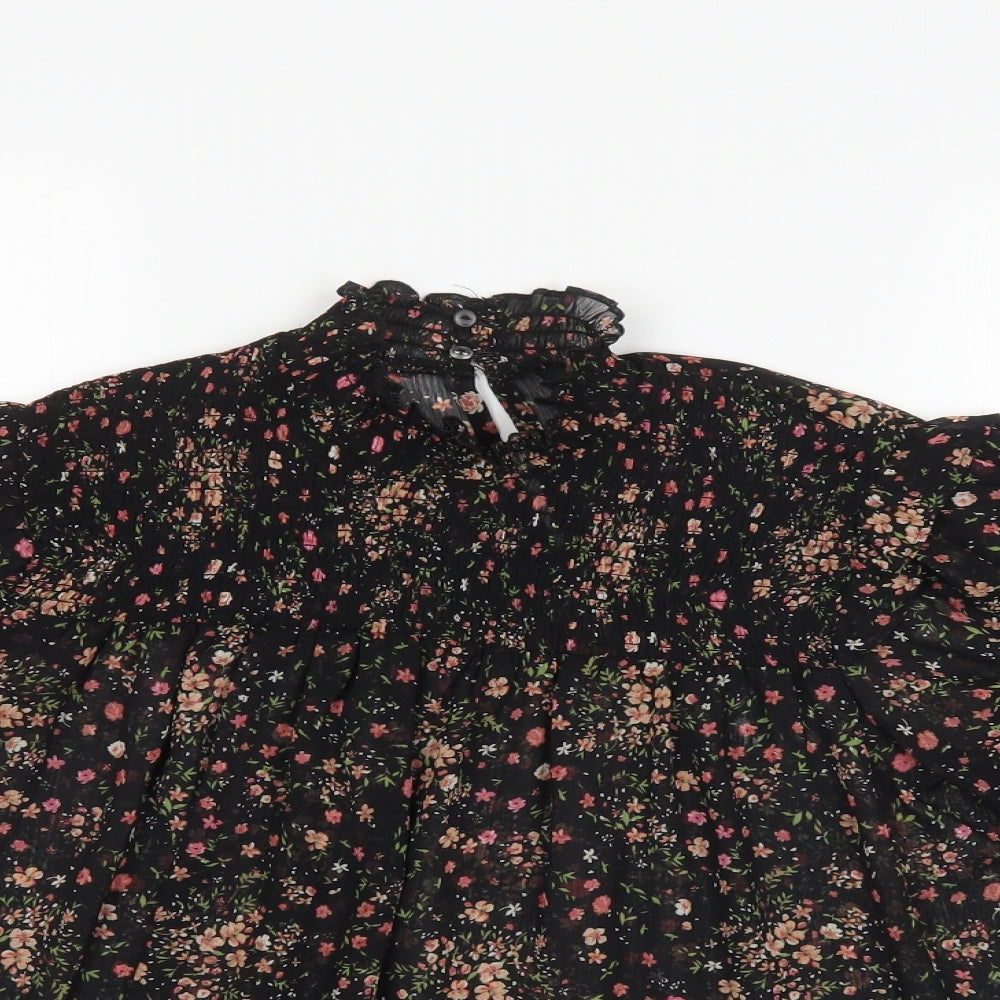 Womens UK Size 8 New Look Multicoloured Tunic Blouse