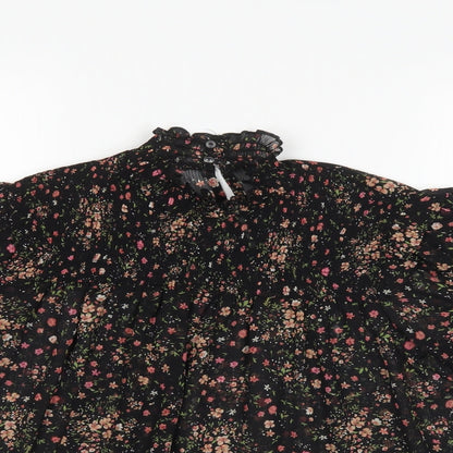 Womens UK Size 8 New Look Multicoloured Tunic Blouse