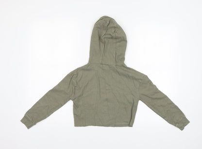 miss e-vie Girls Green   Pullover Hoodie Size 7-8 Years