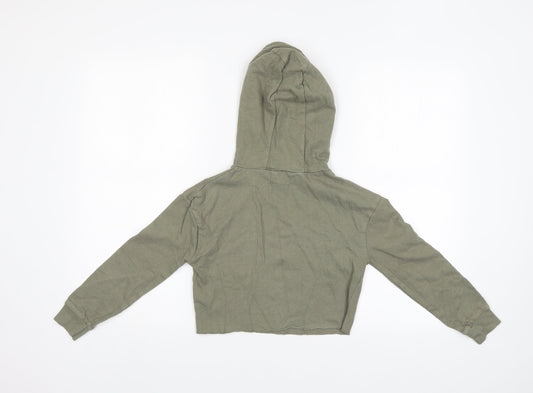 miss e-vie Girls Green   Pullover Hoodie Size 7-8 Years