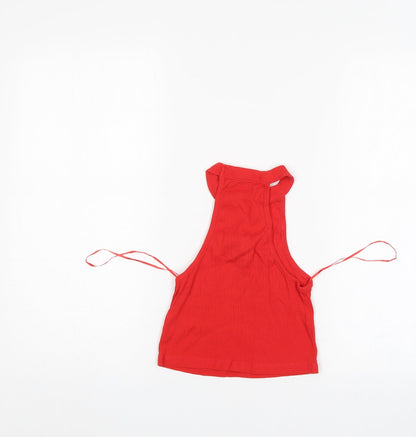 Womens UK Size 6 Select Red Basic Tank