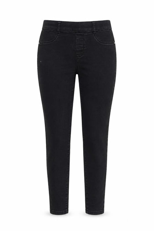 Womens UK Size 10 Dorothy Perkins Regular Fit Tapered Black Jeans