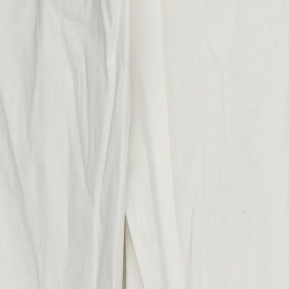 New Look Womens White  Denim Skinny Jeans Size 10 L26 in