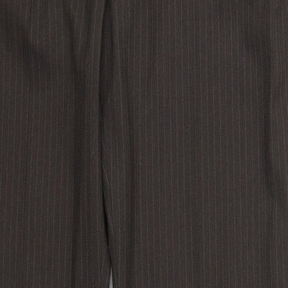 Womens UK Size 32 in Preworn Regular Fit  Brown Trousers