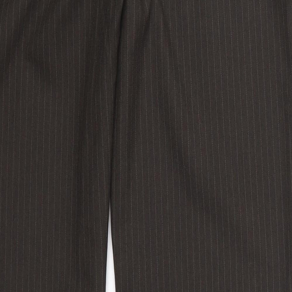 Womens UK Size 32 in Preworn Regular Fit  Brown Trousers