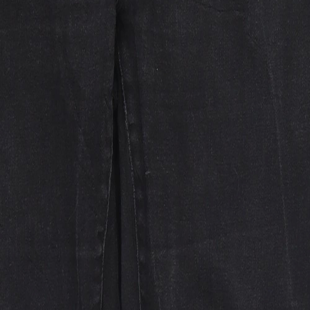 Promod Womens Black  Denim Skinny Jeans Size 34 in L29.5 in