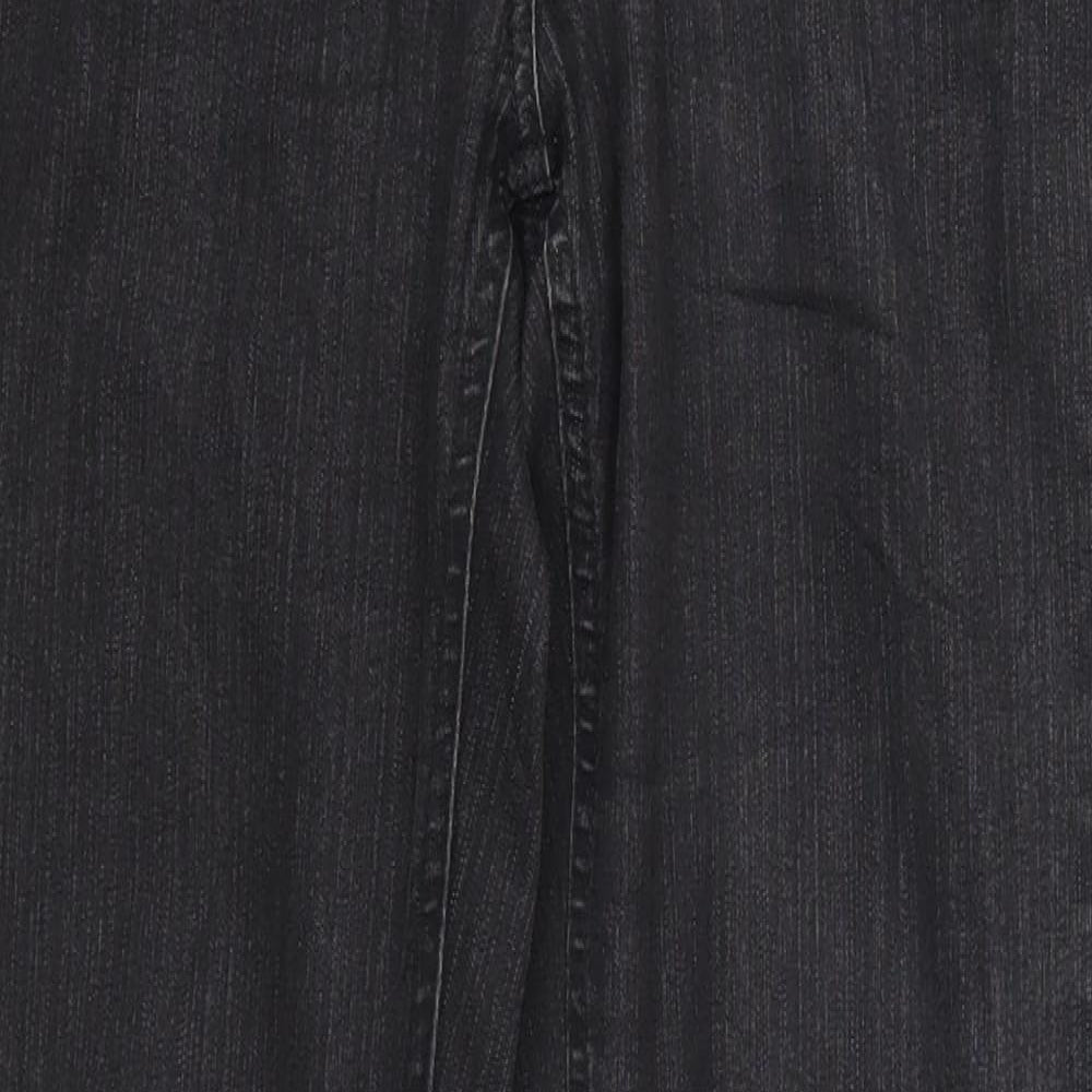 Cherokee Womens Grey  Denim Straight Jeans Size 34 in L29 in