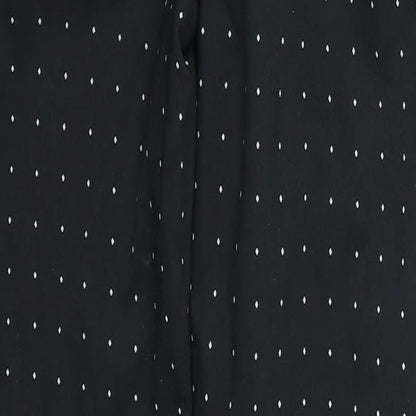Womens UK Size M Zara Regular Fit  Black Trousers