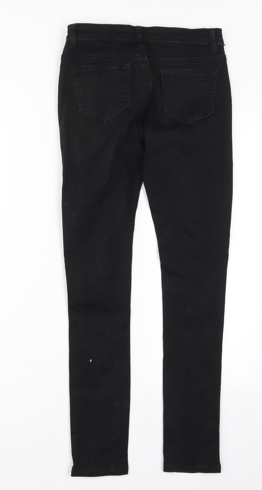 The Rocking Rev Womens Black  Denim Skinny Jeans Size 26 in L28 in
