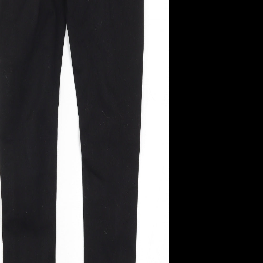 The Rocking Rev Womens Black  Denim Skinny Jeans Size 26 in L28 in