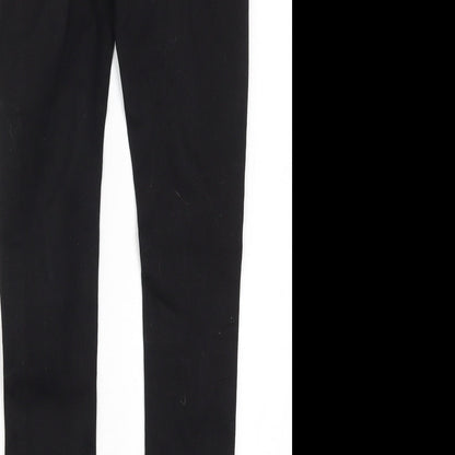 The Rocking Rev Womens Black  Denim Skinny Jeans Size 26 in L28 in
