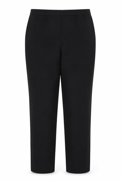 Womens UK Size 14 Papaya Regular Fit  Black Trousers