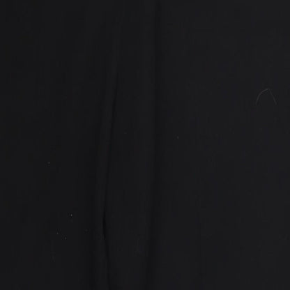 Womens UK Size 14 Papaya Regular Fit  Black Trousers
