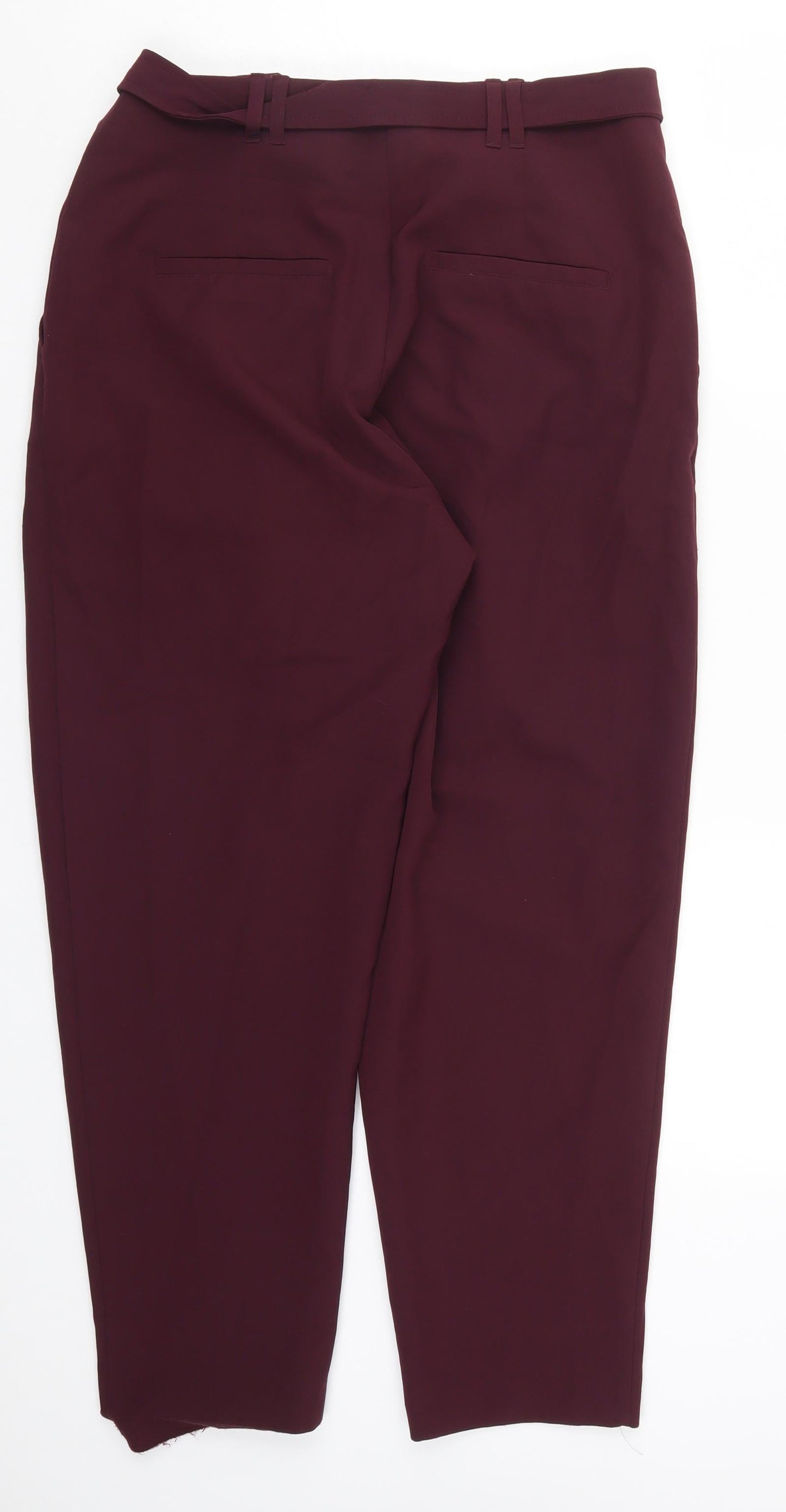 Womens UK Size 12 NEXT Regular Fit  Purple Trousers