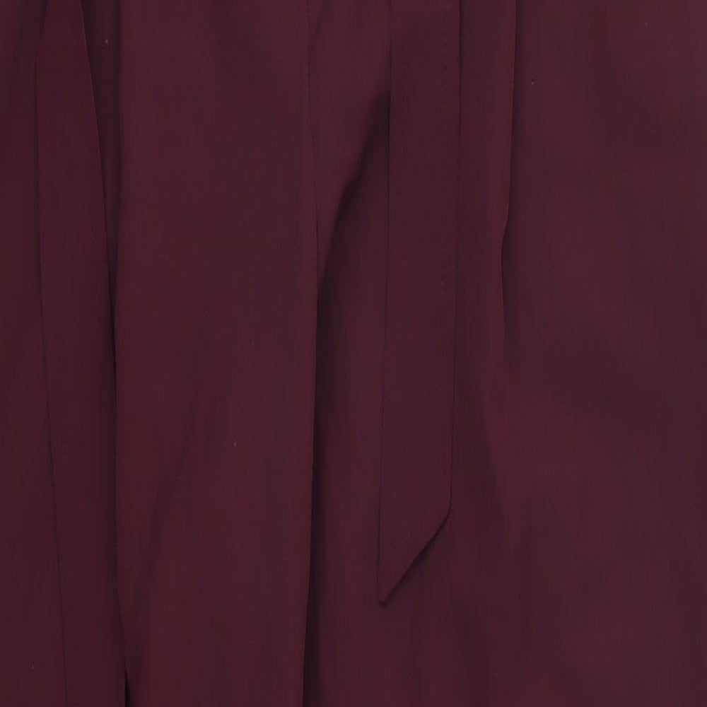 Womens UK Size 12 NEXT Regular Fit  Purple Trousers