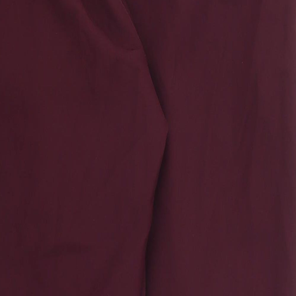 Womens UK Size 12 NEXT Regular Fit  Purple Trousers