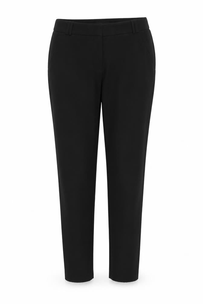 Front view of Atmosphere women’s black trousers, size UK 6, 29-inch leg