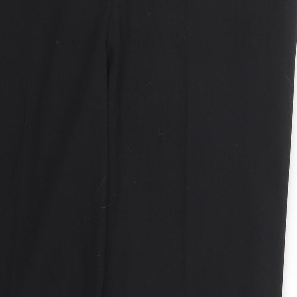 Womens UK Size 10 NEXT Regular Fit  Black Trousers