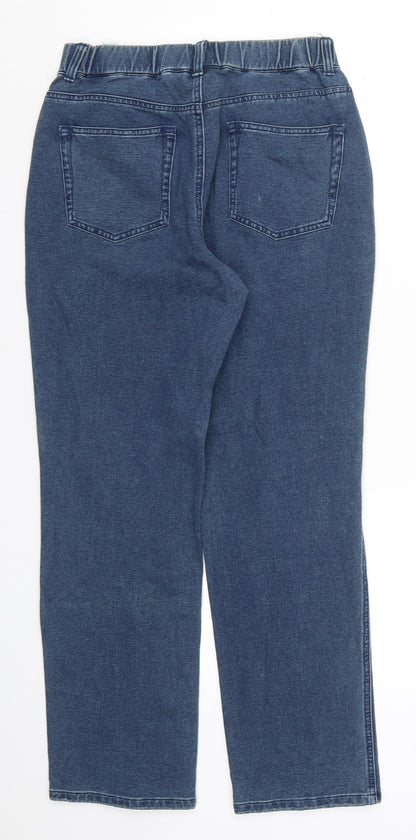 Quechua Womens Blue  Denim Straight Jeans Size XS L27.5 in