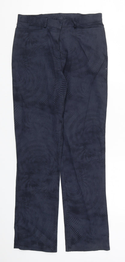 Womens UK Size 12 Principles Regular Fit  Blue Trousers