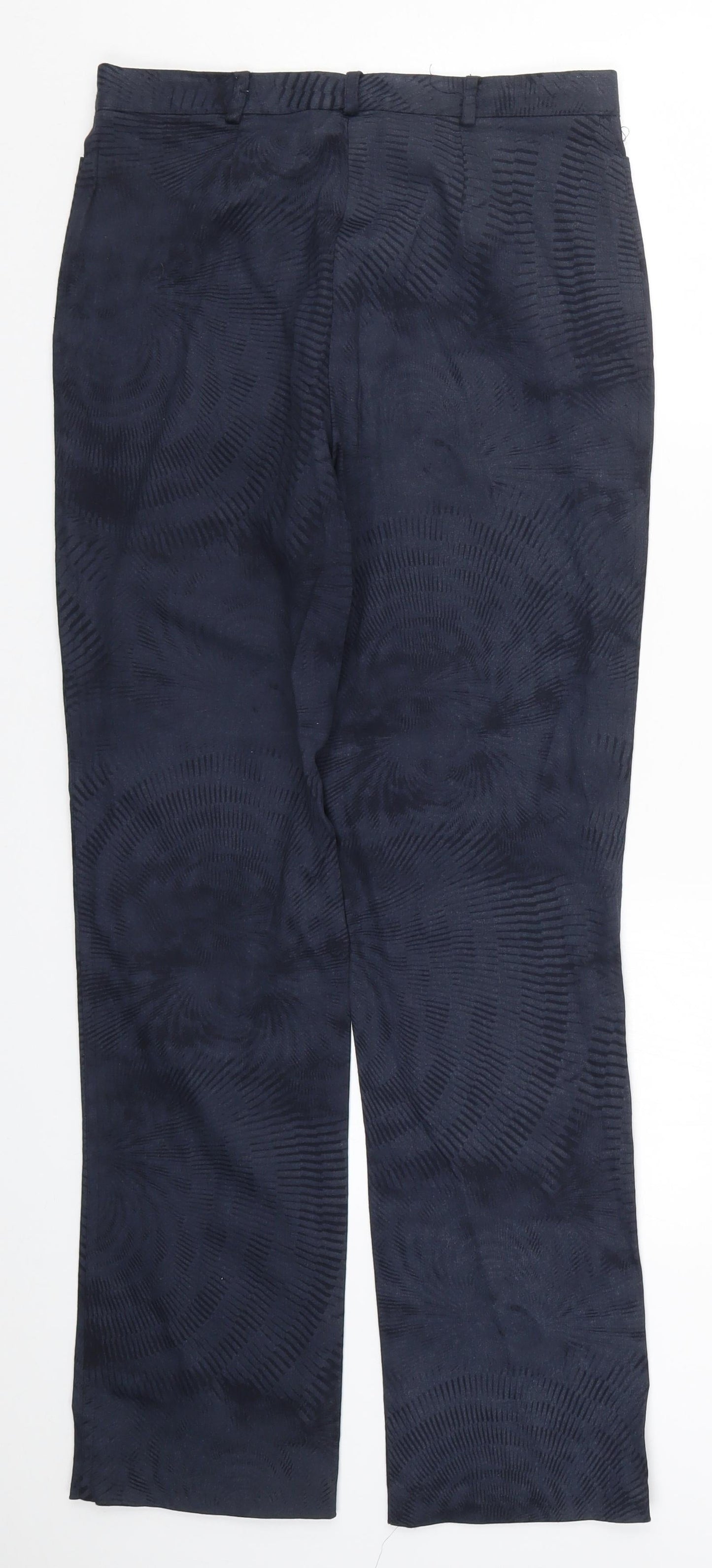 Womens UK Size 12 Principles Regular Fit  Blue Trousers