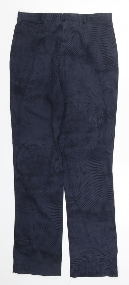 Womens UK Size 12 Principles Regular Fit  Blue Trousers